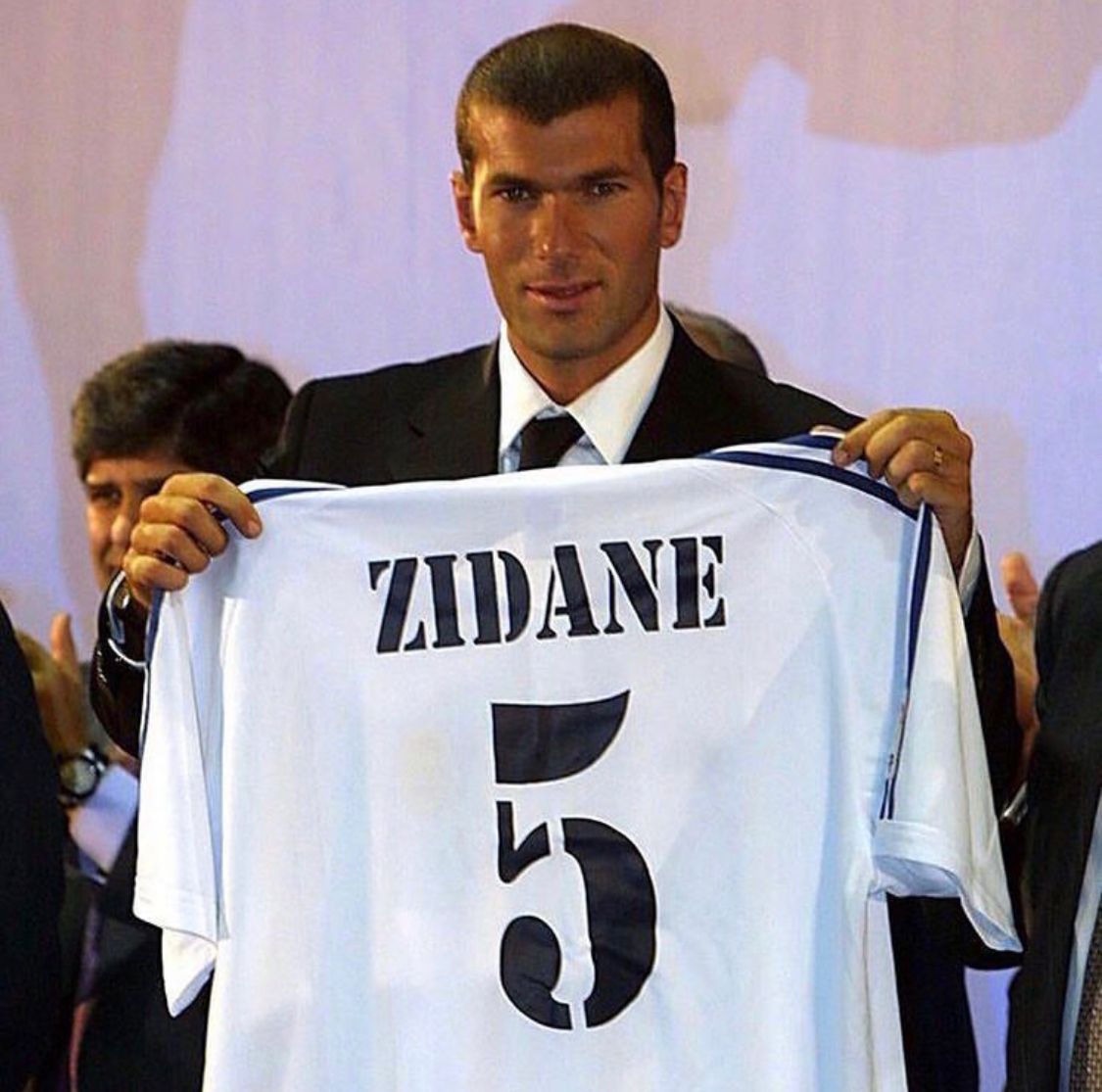 Zidane en su llegada al Real Madrid