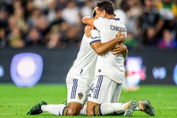 Chicharito con el LA Galaxy