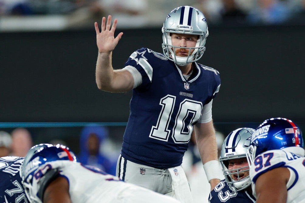 Cooper Rush podría tener su último partido como titular con Dallas