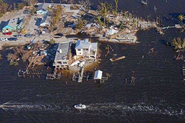 Daños del Huracán Ian en Florida