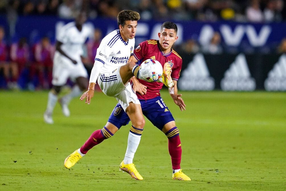 El Galaxy empató 1-1 ante el Real Sal Lake