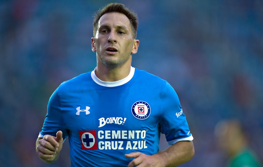 Christian Giménez como jugador de Cruz Azul