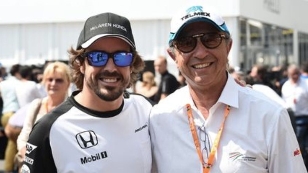 Ramírez junto a Fernando Alonso