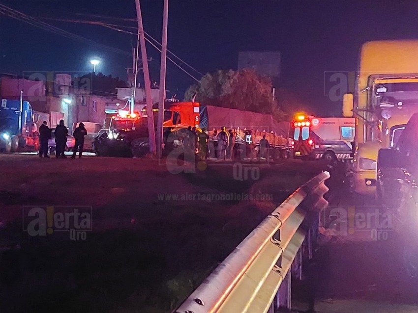 Accidente en la autopista México-Querétaro