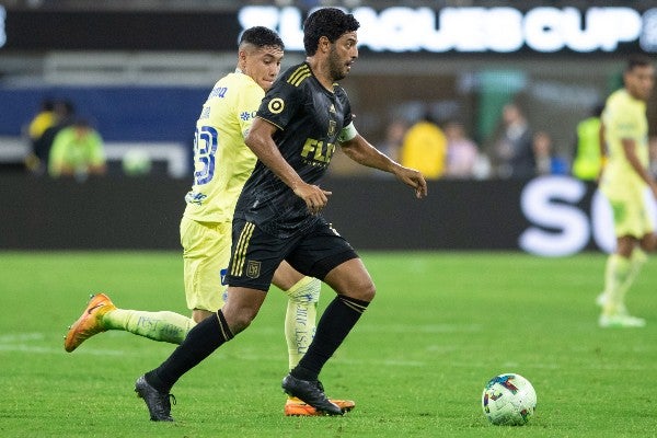 Carlos Vela con LAFC vs América en Leagues Cup 2022