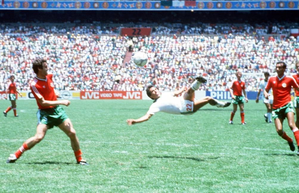 El gol de Negrete en México 86'