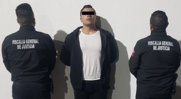 Jesús 'N' fue detenido por la Fiscalía General de Justicia del Estado de México