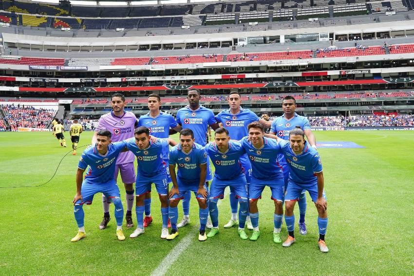 Cruz Azul en un partido