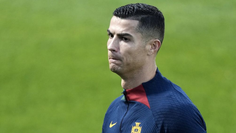 Ronaldo en la concentración con Portugal