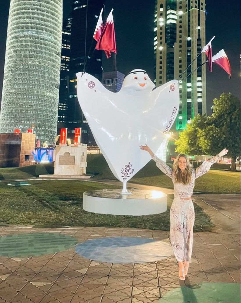 Vanessa Huppenkothen en Doha