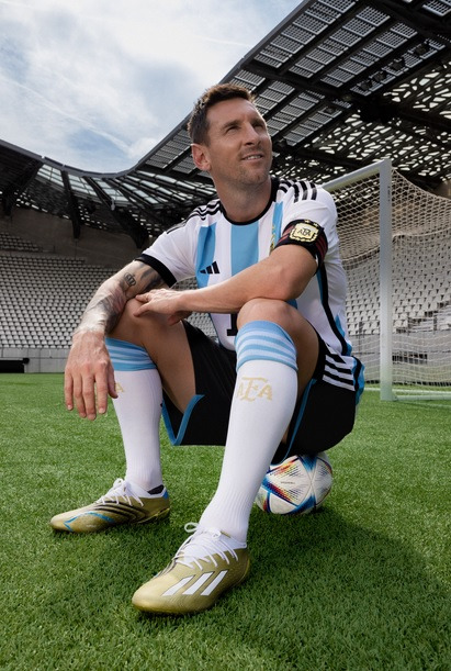 Los tachones que usará Messi en Qatar 2022 