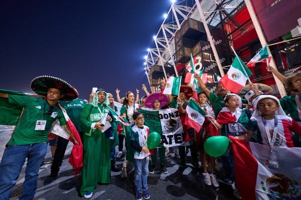 Aficionados de México en el Mundial de Qatar 2022