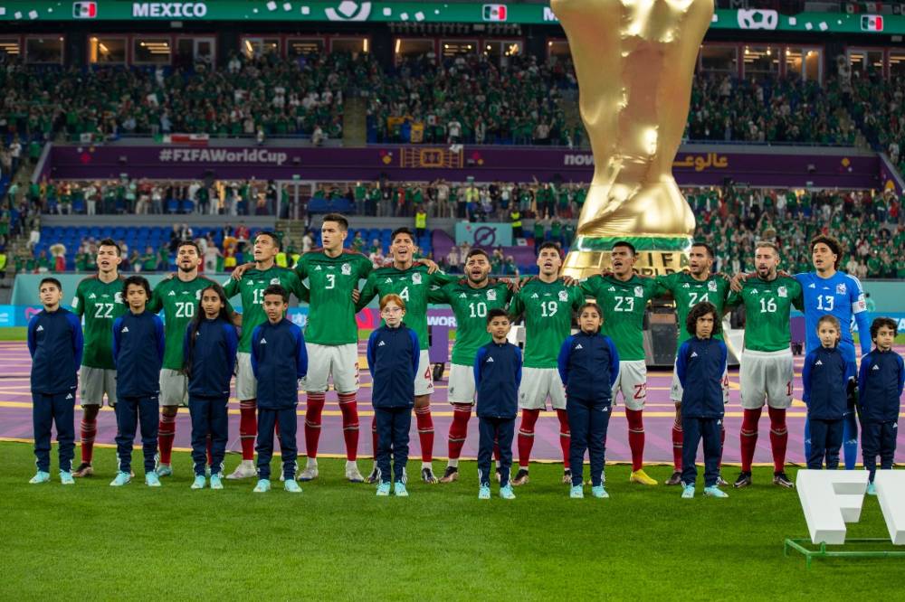 Selección Mexicana en su debut en Qatar 2022