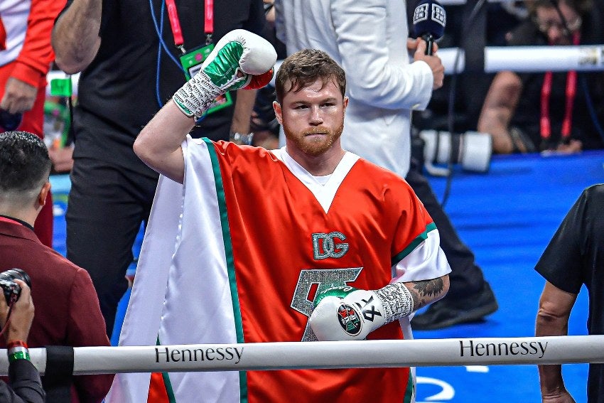 Canelo tras vencer a GGG