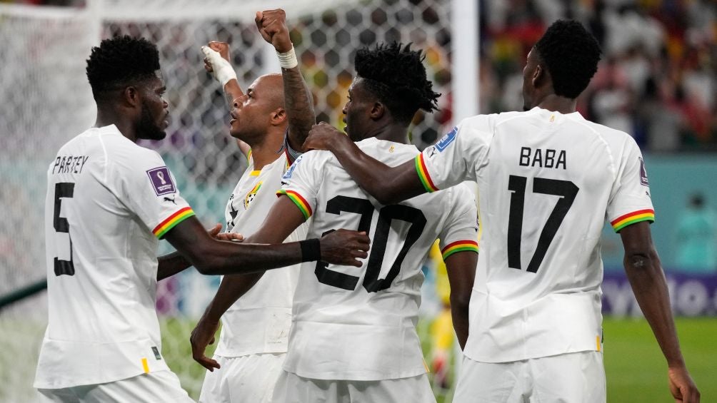 Ayew había igualado por los africanos