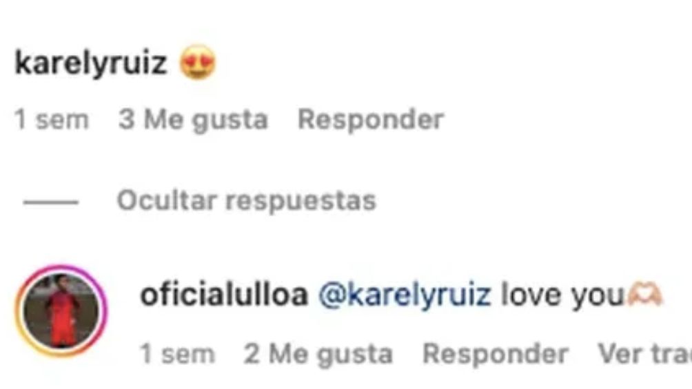 Karely Ruiz no oculta su relación en redes sociales
