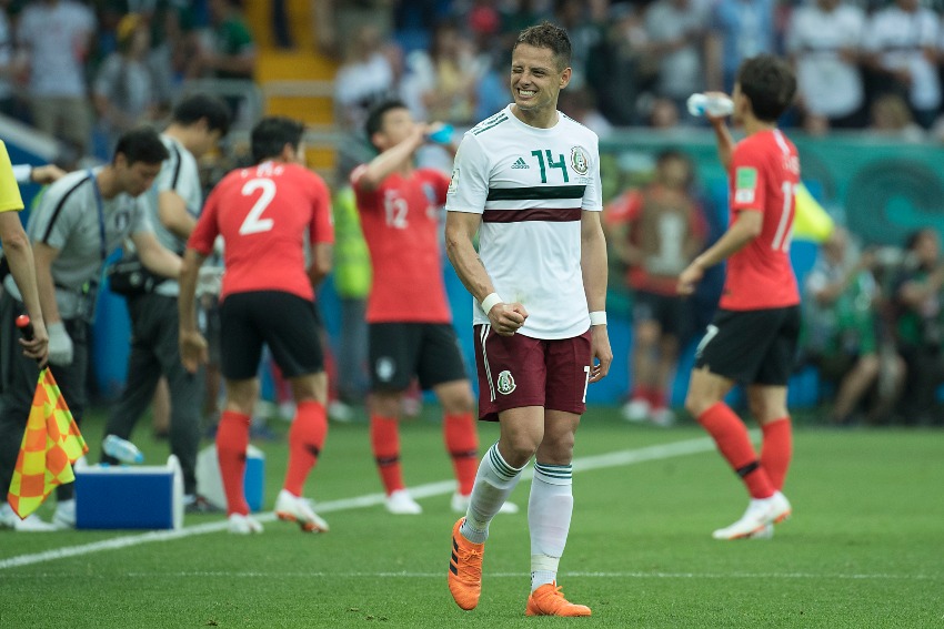 Chicharito, último autor del gol de México en un Mundial
