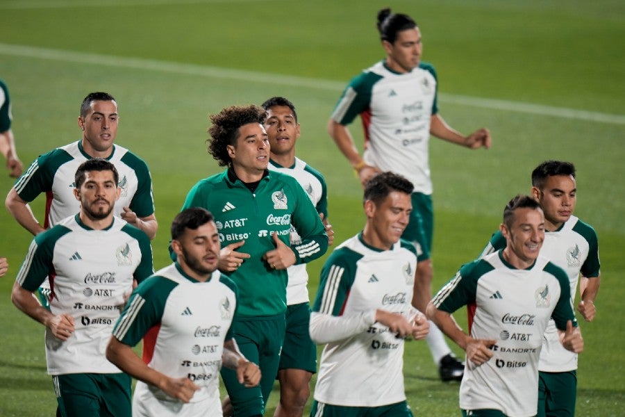 La Selección Mexicana en concentración 