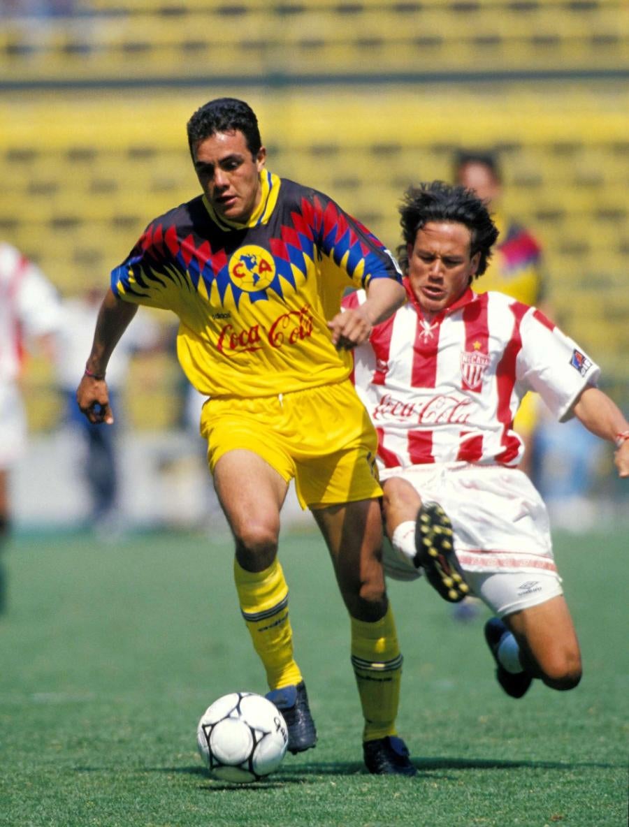 .Cuauhtémoc Blanco  en el equipo Azulcrema 