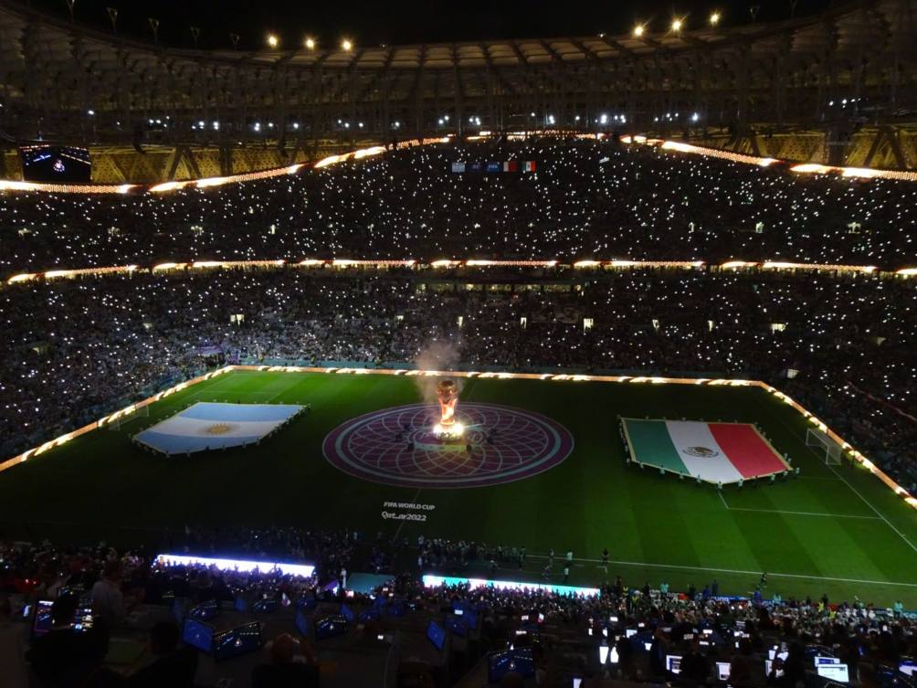 Ceremonia del México vs Argentina