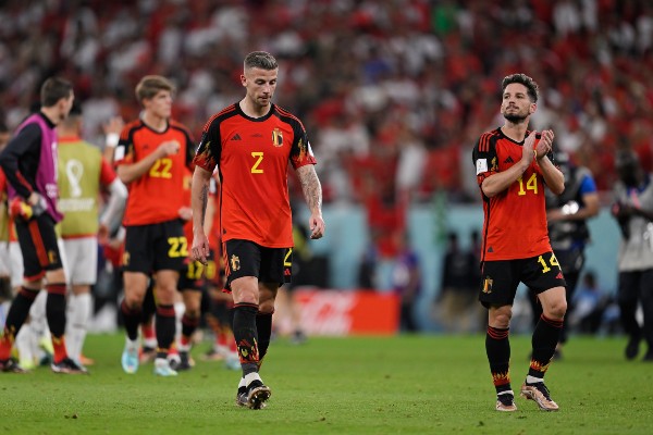 Bélgica tras caer ante Marruecos en Qatar 2022