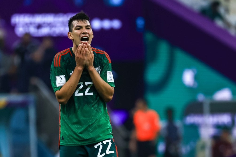 Chucky Lozano dolido por la eliminación de México