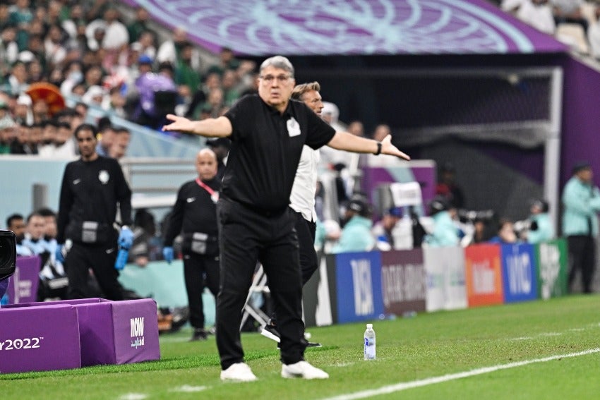 Tata Martino en la eliminación del Tri en Qatar 2022