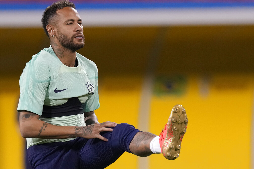 Neymar regresó a los entrenamientos