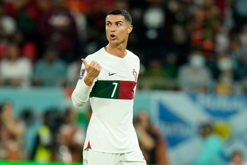 Cristiano Ronaldo en Qatar 2022 con Portugal