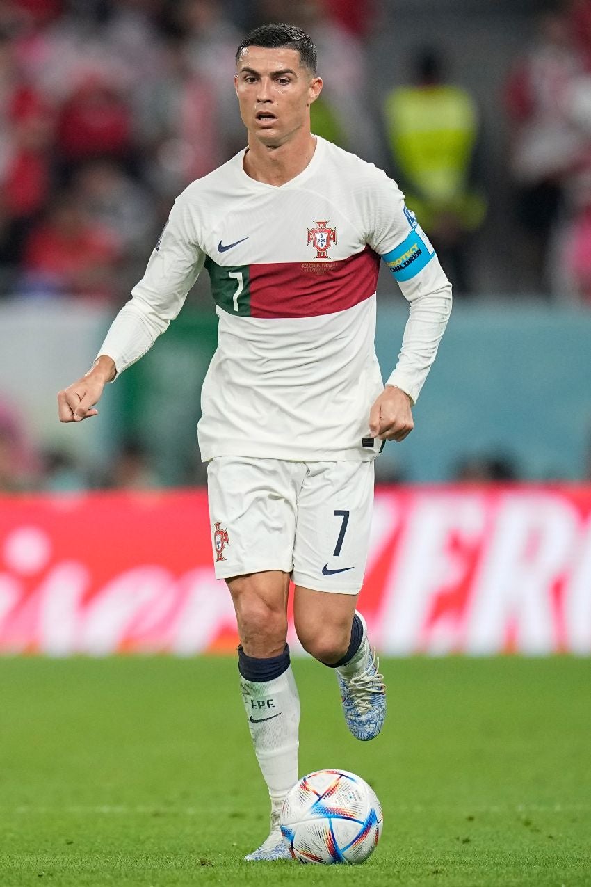 Cristiano Ronaldo en Qatar 2022 con Portugal