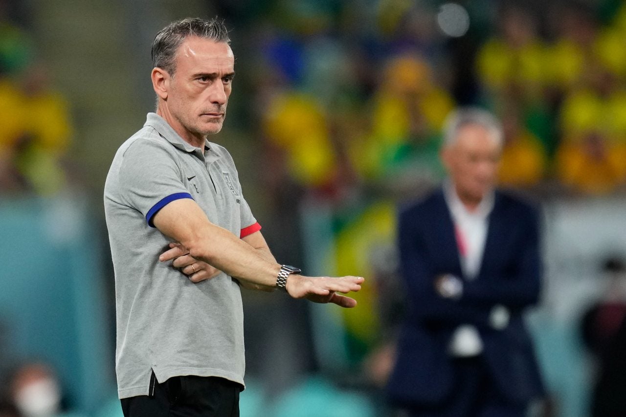 AP El estratega portugués dirigiendo en la Copa del Mundo