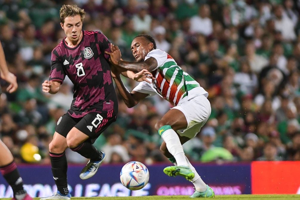 Sebastián Córdova con la Selección Mexicana