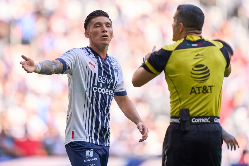 Kranevitter en un juego de Rayados