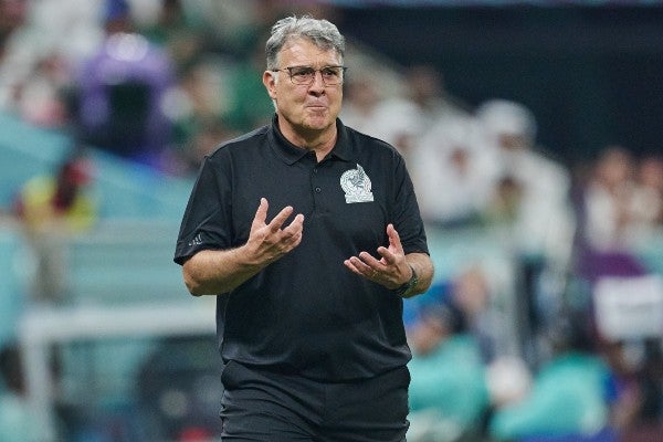 Gerardo Martino con México en Qatar 2022