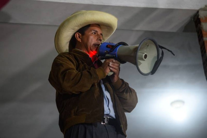 Pedro Castillo, expresidente de Perú