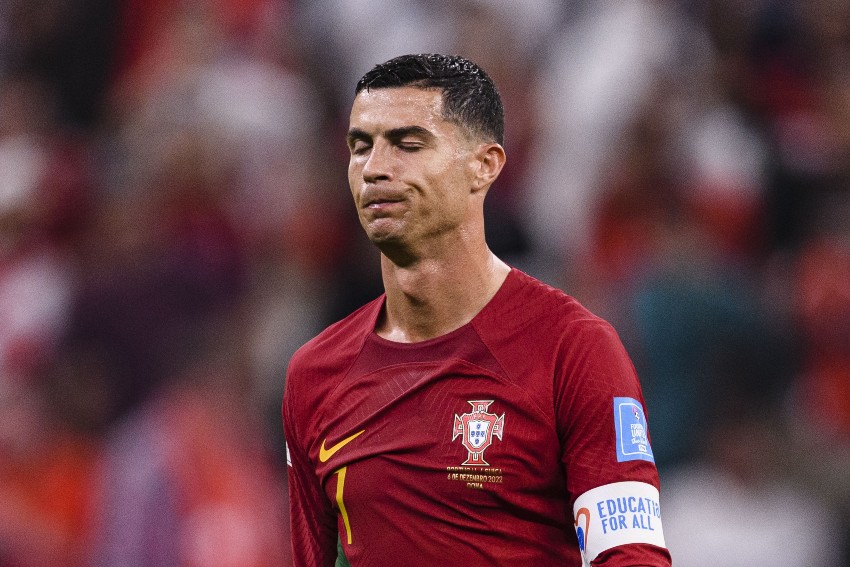 Cristiano Ronaldo con Portugal en Qatar 2022