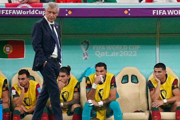 AP Fernando Santos, DT de los lusos