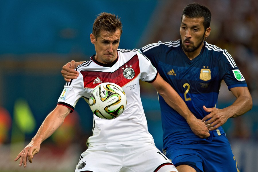 Klose en el Mundial del 2014