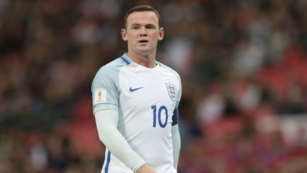 Wayne Rooney con la selección inglesa