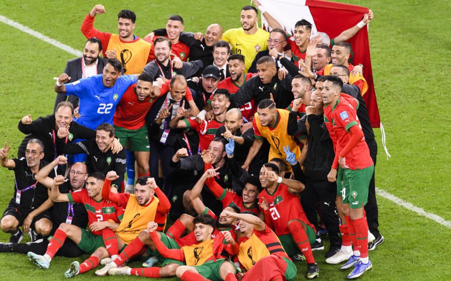 La histórica selección marroquí