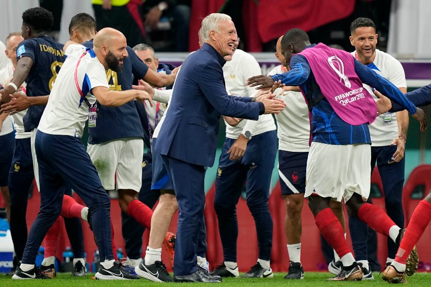 Francia tras avanzar a la Final de Qatar 2022