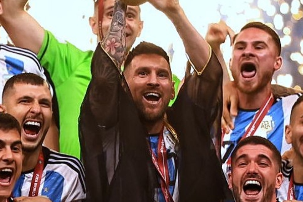 Argentina en festejo por la Copa del Mundo