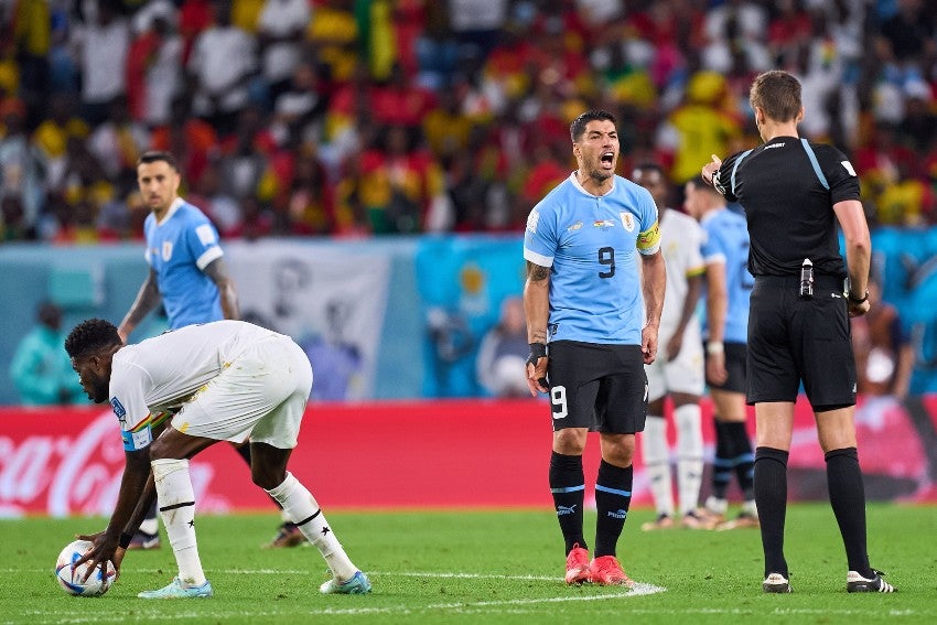 Luis Suárez en Qatar 2022 con Uruguay