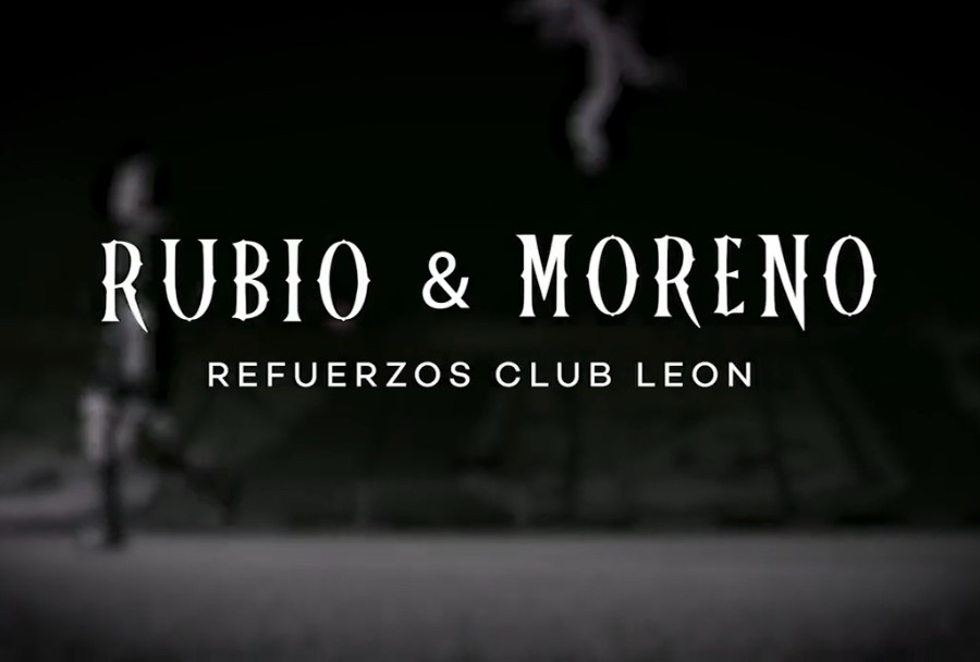 Rubio y Morenof fueron presentados por el Club León
