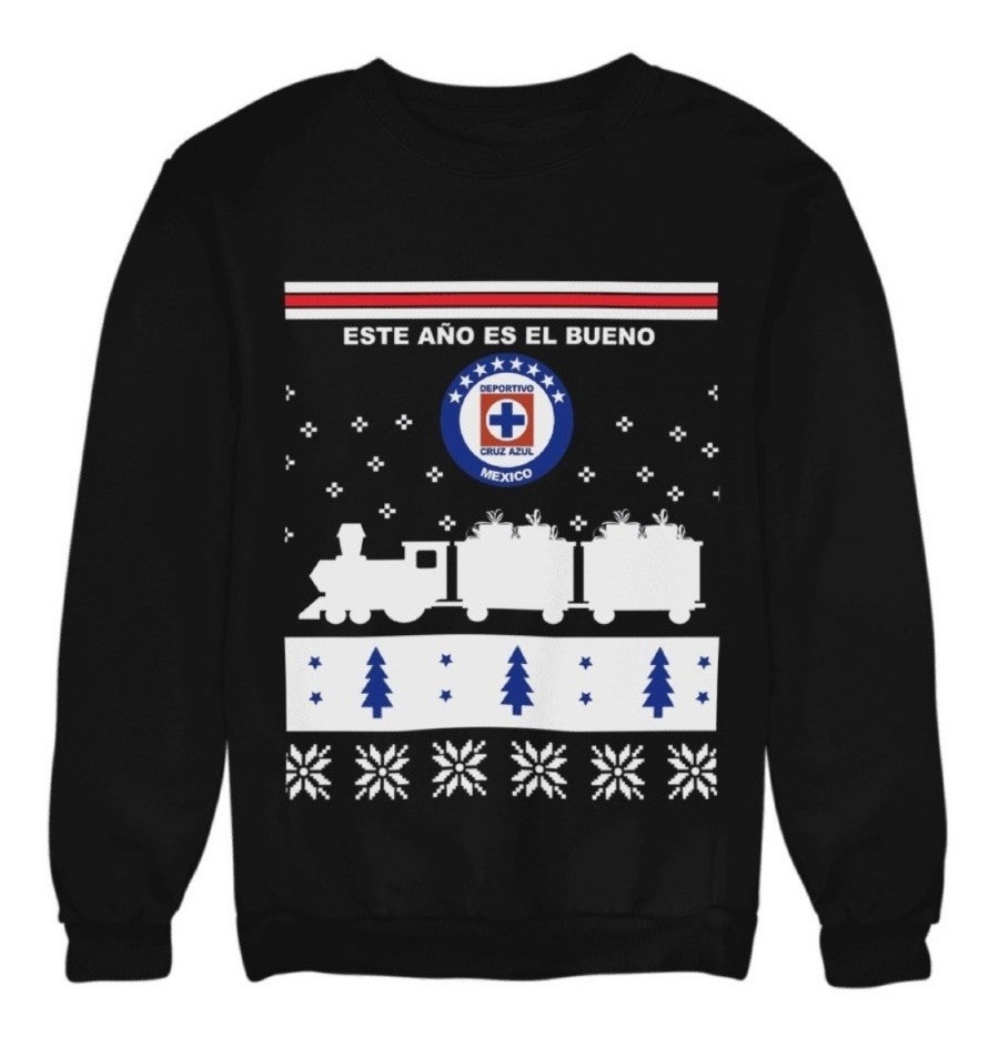 Uggly sweater de Cruz Azul con precio de 560