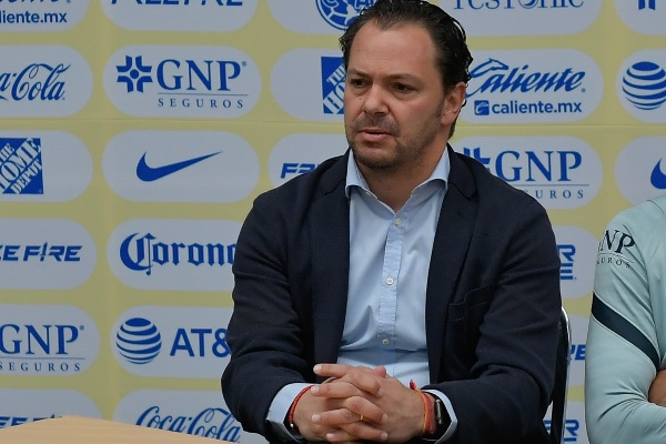 Santiago Baños, presidente del club de Coapa 