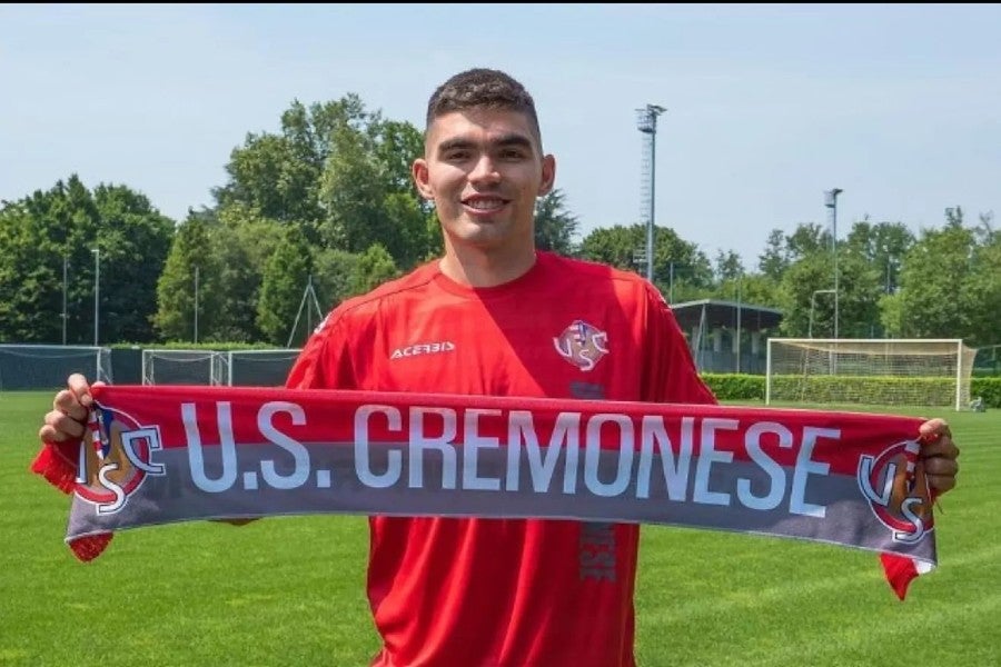 Johan Vásquez con Cremonese