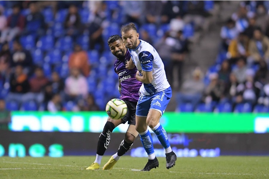 Partido entre Pueblas vs Rayados 