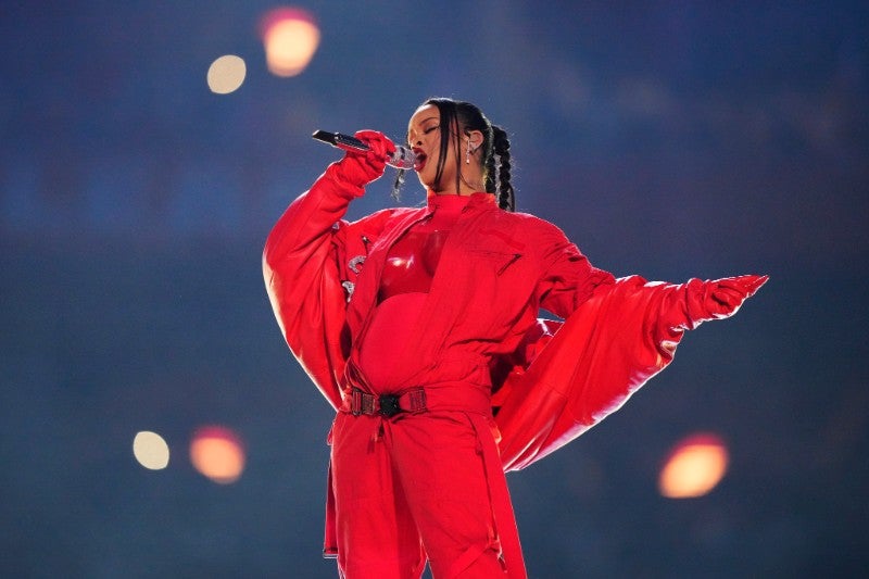 AP Rihanna en el Super Bowl 2023