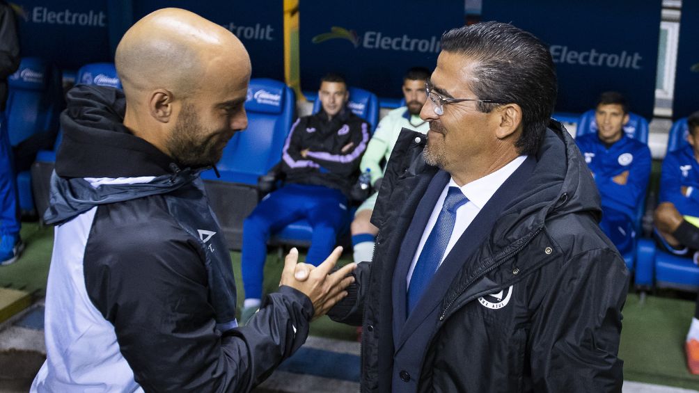 Moreno y Arce previo al duelo ante Cruz Azul vs Puebla